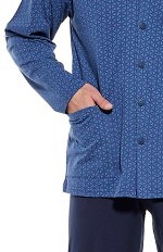 Piżama Cornette 114/66 dł/r M-2XL męska rozpinana