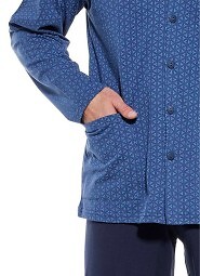 Piżama Cornette 114/66 dł/r M-2XL męska rozpinana