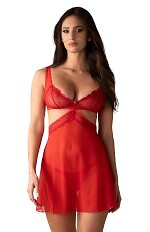 Koszulka Obsessive Cupide Desir Babydoll S-3XL