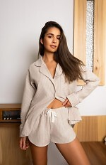 Piżama Sensis Allison dł/r S-XL rozpinana
