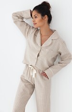 Piżama Sensis Lupita dł/r S-XL rozpinana