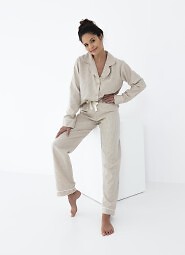 Piżama Sensis Lupita dł/r S-XL rozpinana