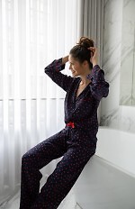 Piżama Sensis Sophia dł/r S-XL rozpinana