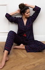 Piżama Sensis Sophia dł/r S-XL rozpinana