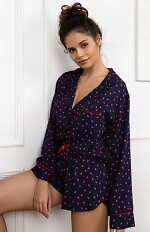 Piżama Sensis Maisie dł/r S-XL rozpinana