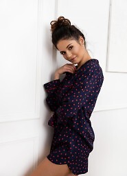 Piżama Sensis Maisie dł/r S-XL rozpinana