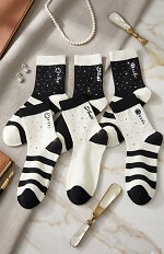 Skarpety WiK SO&LI QY009-11 Damskie 060 Wzór Cyrkonie 35-42