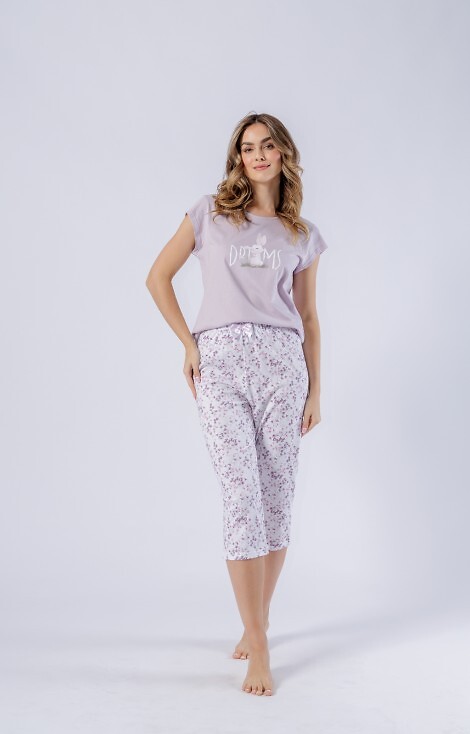 Piżama Leveza 1543 Fabiana kr/r M-XL