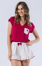 Piżama Leveza 1549 Kasia kr/r S-XL