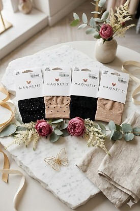 Skarpetki Magnetis Kropki Lycra 20 den