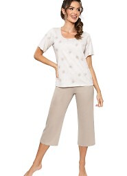 Piżama Donna Sandi 3/4 kr/r S-2XL