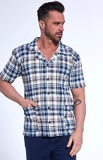 Piżama Cornette 318/54 kr/r M-2XL męska rozpinana