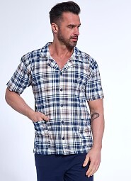 Piżama Cornette 318/54 kr/r M-2XL męska rozpinana