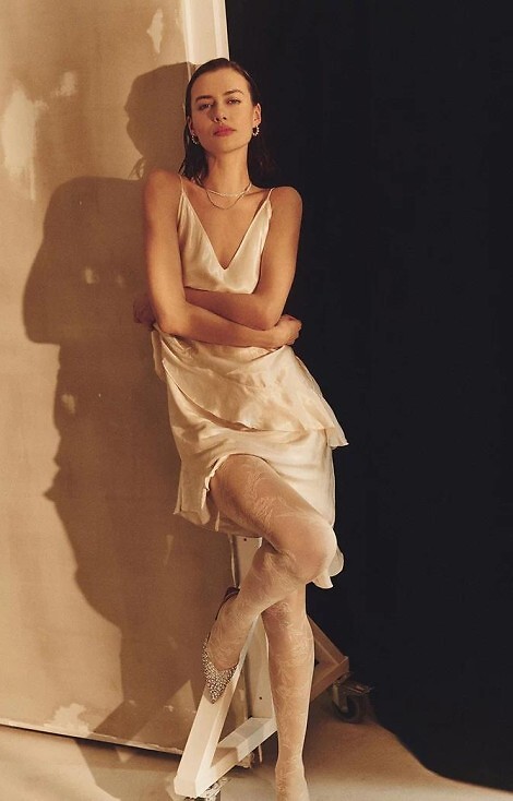 Rajstopy Gabriella 576 Floral 20 den 2-4