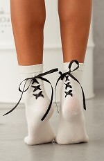 Skarpety Milena 1597.001 Sznurowane 37-41