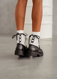 Skarpety Milena 1597.001 Sznurowane 37-41