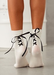Skarpety Milena 1597.001 Sznurowane 37-41