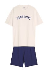 Piżama Henderson Core 43173 Santorini kr/r M-2XL