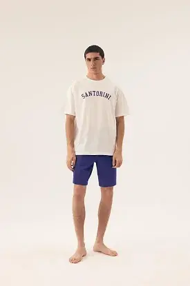 Piżama Henderson Core 43173 Santorini kr/r M-2XL - zdjęcie 2