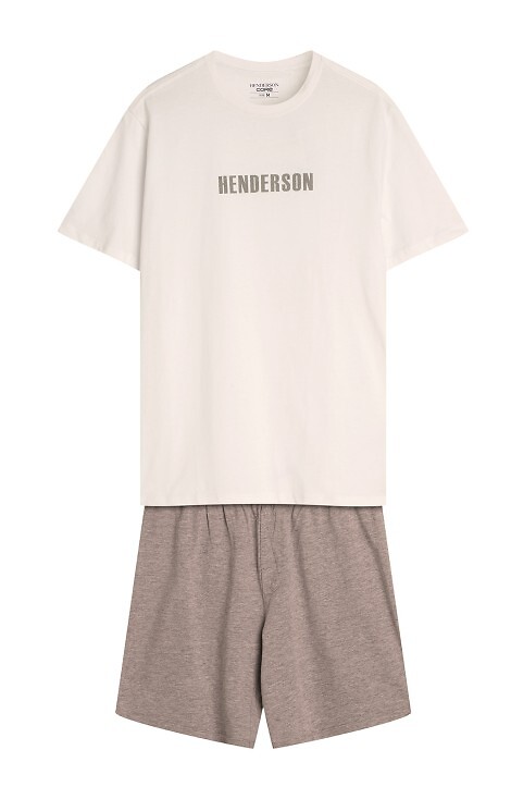 Piżama Henderson Core 43176 Snap kr/r M-2XL