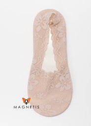 Baleriny Magnetis GC241135 koronka kwiat