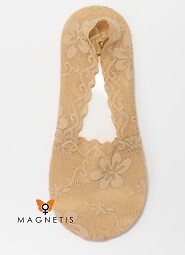 Baleriny Magnetis GC241135 koronka kwiat