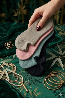 Stopki WiK New Time 013 Bambus Krótkie wz.61 35-42