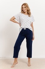 Piżama Taro Demi 3418 kr/r S-2XL W25 damska