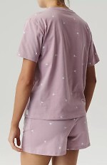 Piżama Atlantic NLP-491 kr/r S-2XL