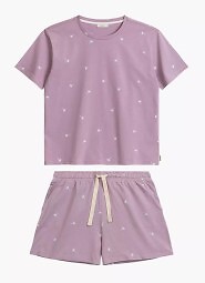Piżama Atlantic NLP-491 kr/r S-2XL