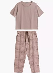 Piżama Atlantic NLP-488 kr/r S-2XL
