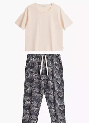 Piżama Atlantic NLP-488 kr/r S-2XL