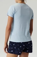 Piżama Atlantic NLP-490/01 kr/r S-XL