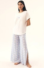 Piżama Henderson Ladies 42730 Nubes kr/r S-XL