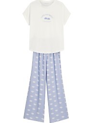 Piżama Henderson Ladies 42730 Nubes kr/r S-XL