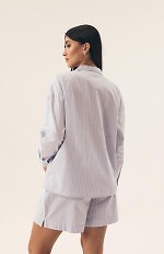 Piżama Henderson Ladies 42782 Nanda dł/r S-XL rozpinana
