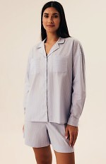 Piżama Henderson Ladies 42782 Nanda dł/r S-XL rozpinana