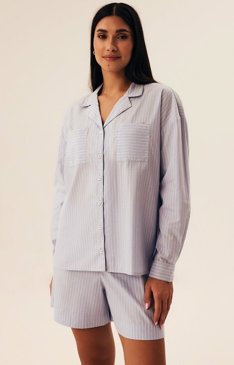 Piżama Henderson Ladies 42782 Nanda dł/r S-XL rozpinana