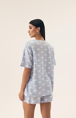 Piżama Henderson Ladies 42732 Nubes kr/r S-XL