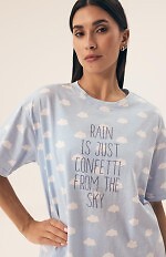 Piżama Henderson Ladies 42732 Nubes kr/r S-XL