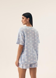 Piżama Henderson Ladies 42732 Nubes kr/r S-XL