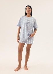 Piżama Henderson Ladies 42732 Nubes kr/r S-XL