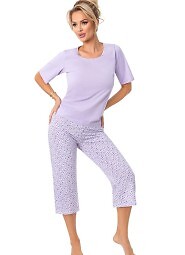 Piżama Donna Fiorella 3/4 kr/r M-2XL