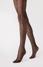 Rajstopy Fiore G 6120 Cuori 20 den 5-XL