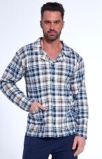 Piżama Cornette 114/77 dł/r 3XL-5XL rozpinana