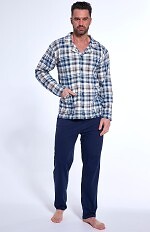 Piżama Cornette 114/77 dł/r 3XL-5XL rozpinana