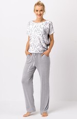 Piżama Key LNS 546 B25 Wiskoza kr/r S-XL