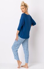 Piżama Key LNS 721 B25 Wiskoza 3/4 2XL-3XL
