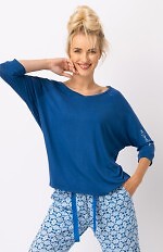 Piżama Key LNS 721 B25 Wiskoza 3/4 2XL-3XL