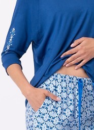 Piżama Key LNS 721 B25 Wiskoza 3/4 2XL-3XL